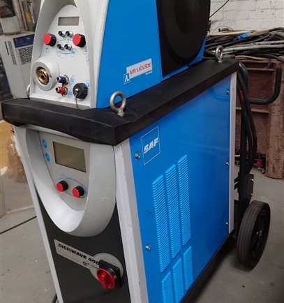 SAF Digiwave 400 MIG MAG Welder, Water Cooled Package